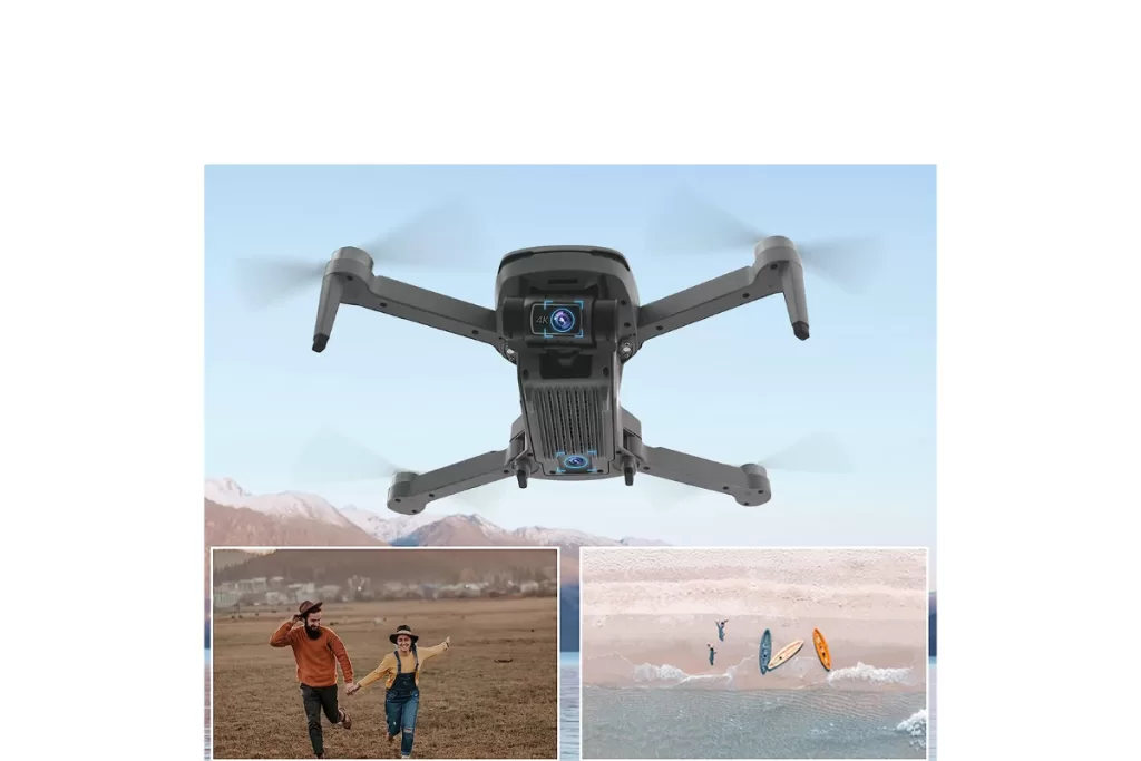 IDEA37 Drone GPS avec Caméra 4K Professionnel